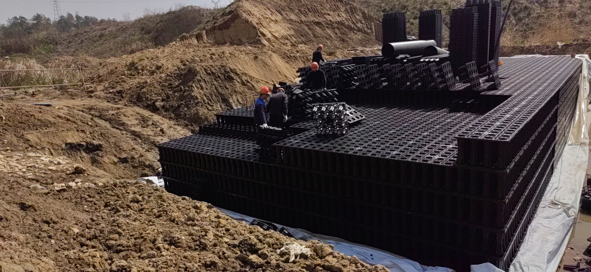 潜山市立医院项目施工