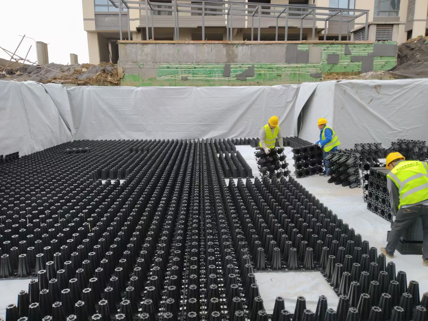 合肥某小区雨水收集项目~