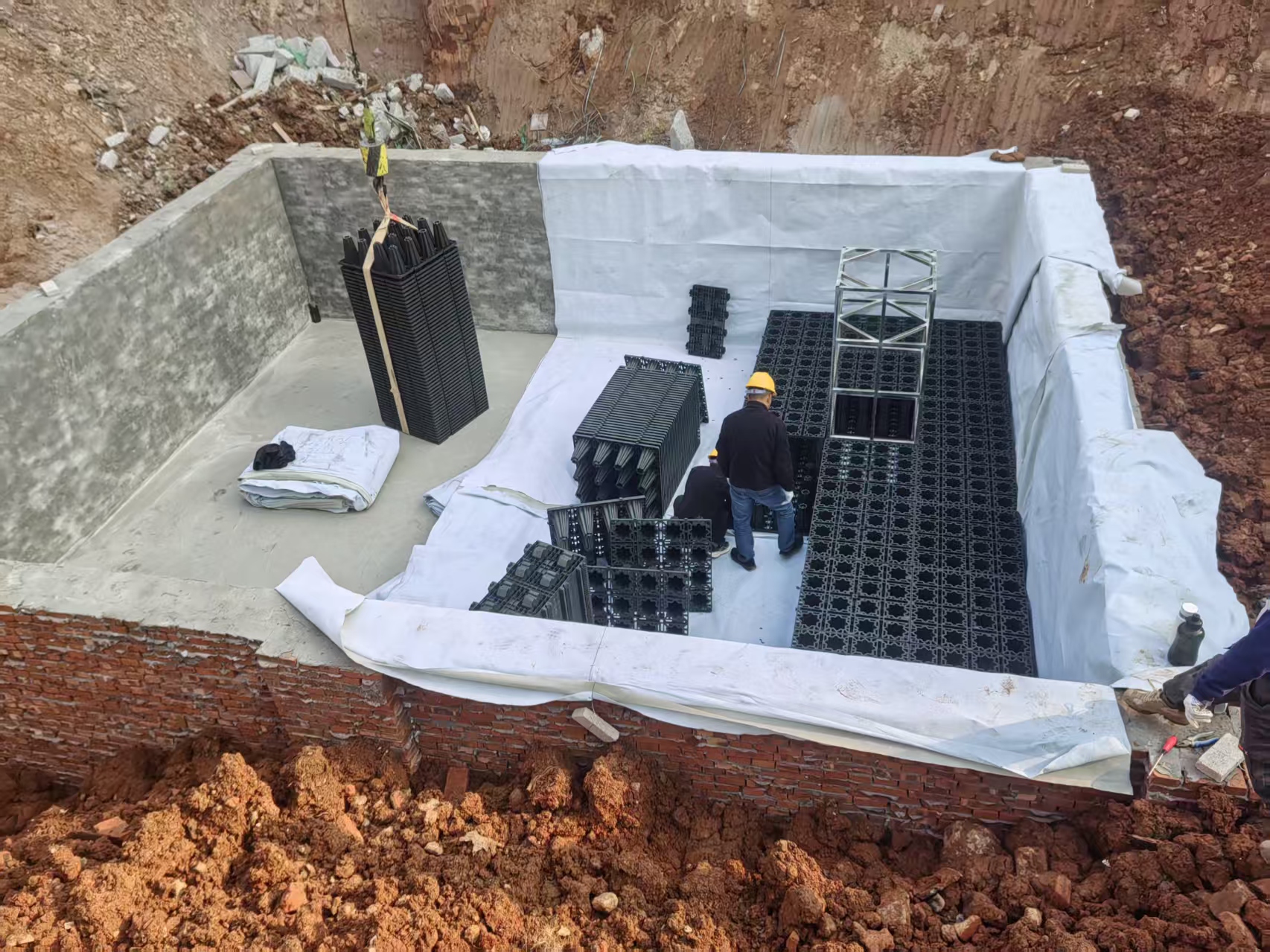 江西九江某学校雨水收集项目